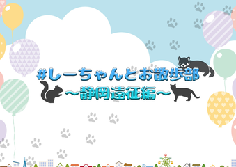 #しーちゃんとお散歩部 静岡遠征編