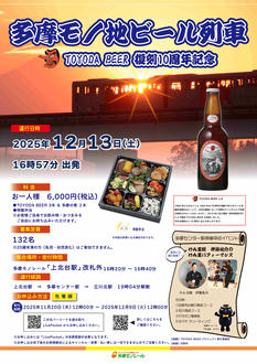 多摩モノ地ビール列車