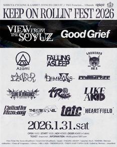 SHIBUYA CYCLONE pre. KEEP ON ROLLIN’ FEST 2026
