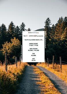 22-78 × 吉祥寺WARP presents. WARP 27th Anniversary!! 「22-78 2nd ONE MAN LIVE」