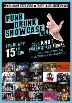 EAST SIDE ROCKERZ × club KNOT Presents 『PUNK DRUNK SHOWCASE Vol.4』